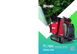 इलेक्ट्रिक ट्रैक्ड डंपर Hinowa HS701E