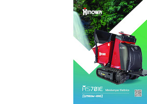 इलेक्ट्रिक ट्रैक्ड डंपर Hinowa HS701E