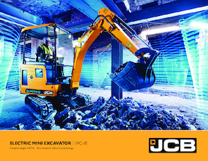 इलेक्ट्रिक क्रॉलर एक्सकेवेटर JCB 19C-IE