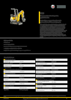 इलेक्ट्रिक क्रॉलर एक्सकेवेटर Wacker Neuson 803 dual power 