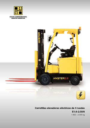 इलेक्ट्रिक फोर्कलिफ्ट Hyster E1.6XN