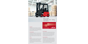 इलेक्ट्रिक फोर्कलिफ्ट Linde E20PL
