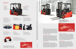 इलेक्ट्रिक फोर्कलिफ्ट Linde E 20