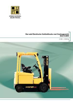 इलेक्ट्रिक फोर्कलिफ्ट Hyster E3.0XN