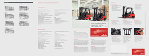 इलेक्ट्रिक फोर्कलिफ्ट Linde E 20