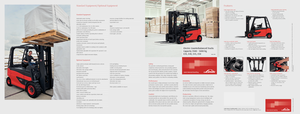 इलेक्ट्रिक फोर्कलिफ्ट Linde E 35/600 H