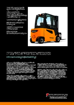 इलेक्ट्रिक फोर्कलिफ्ट Jungheinrich EFG S30