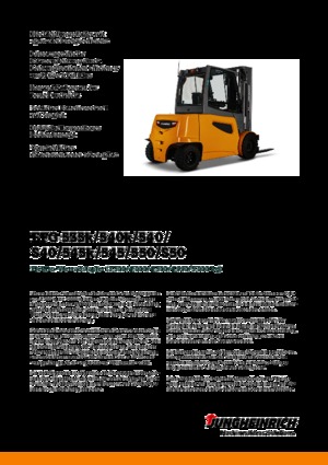 इलेक्ट्रिक फोर्कलिफ्ट Jungheinrich EFG S50