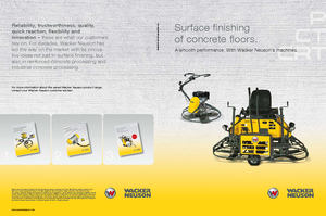 वॉक-बिहाइंड ट्रॉवेल Wacker Neuson CT 36-400 E