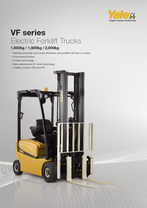 इलेक्ट्रिक फोर्कलिफ्ट Yale ERP18VF MWB