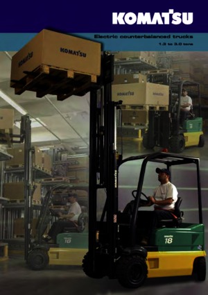 इलेक्ट्रिक फोर्कलिफ्ट Komatsu FB 18 M 2 R