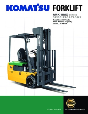 इलेक्ट्रिक फोर्कलिफ्ट Komatsu FB 20 M 3 E