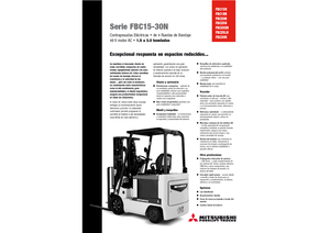 इलेक्ट्रिक फोर्कलिफ्ट Mitsubishi FBC 25 N