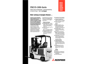 इलेक्ट्रिक फोर्कलिफ्ट Mitsubishi FBC 25 N