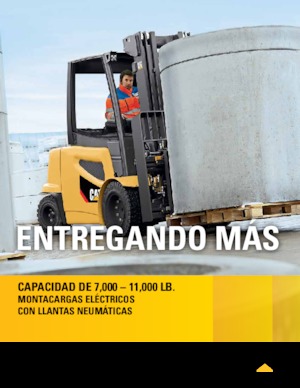 इलेक्ट्रिक फोर्कलिफ्ट Caterpillar 2EP8000