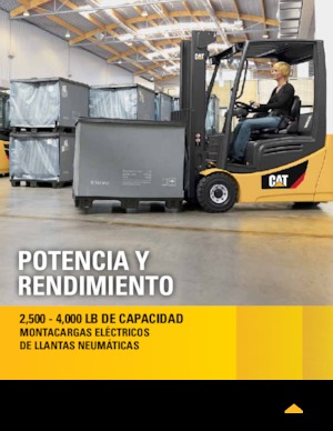 इलेक्ट्रिक फोर्कलिफ्ट Caterpillar 2ET3500
