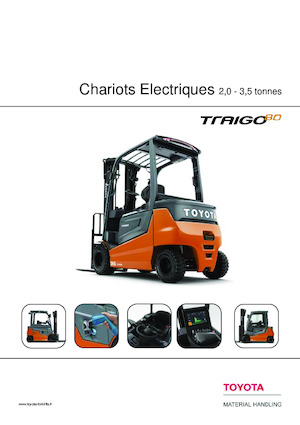 इलेक्ट्रिक फोर्कलिफ्ट Toyota 9 FBH 30T 