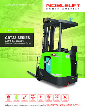 इलेक्ट्रिक फोर्कलिफ्ट Noblelift CBT33-189