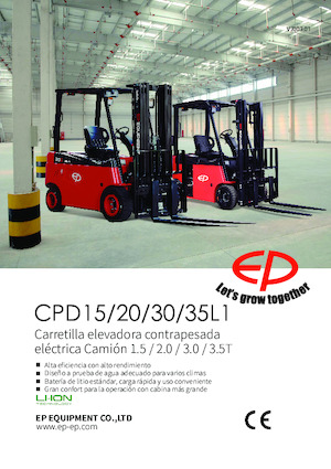 इलेक्ट्रिक फोर्कलिफ्ट EP CPD30L1S