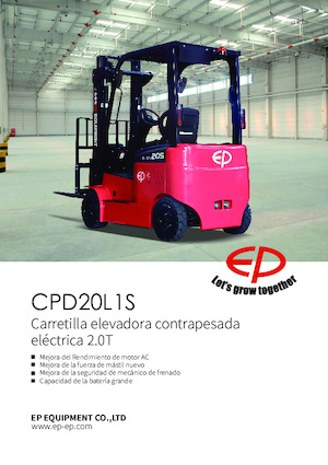 इलेक्ट्रिक फोर्कलिफ्ट EP CPD20L1S