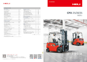 इलेक्ट्रिक फोर्कलिफ्ट Heli CPD35