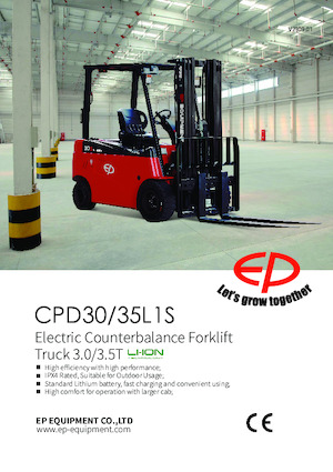 इलेक्ट्रिक फोर्कलिफ्ट EP CPD30L1S