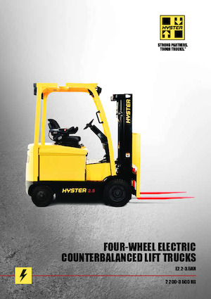 इलेक्ट्रिक फोर्कलिफ्ट Hyster E2.5XN MWB