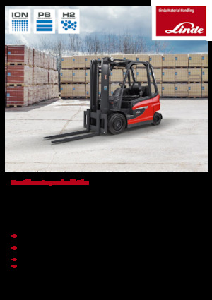इलेक्ट्रिक फोर्कलिफ्ट Linde E25/600H