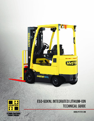 इलेक्ट्रिक फोर्कलिफ्ट Hyster E50XNL