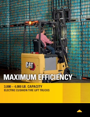 इलेक्ट्रिक फोर्कलिफ्ट Caterpillar EC18LN