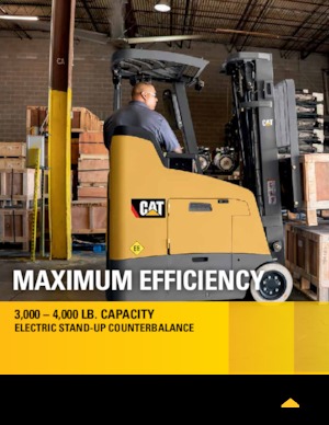 इलेक्ट्रिक फोर्कलिफ्ट Caterpillar ECS14N