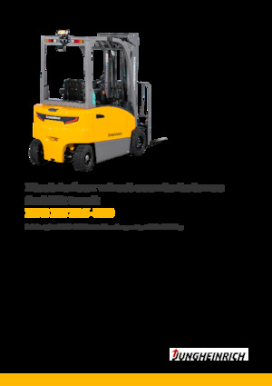 इलेक्ट्रिक फोर्कलिफ्ट Jungheinrich EFG BC 330