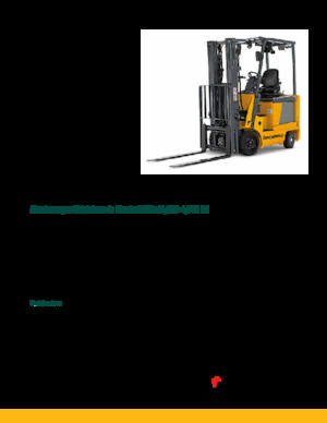 इलेक्ट्रिक फोर्कलिफ्ट Jungheinrich EFG C15