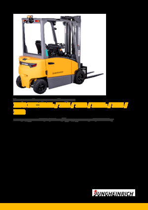 इलेक्ट्रिक फोर्कलिफ्ट Jungheinrich EFG MC 330 