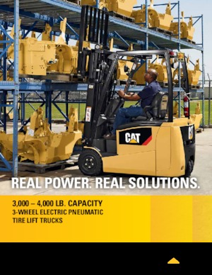 इलेक्ट्रिक फोर्कलिफ्ट Caterpillar EP16PNT
