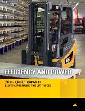 इलेक्ट्रिक फोर्कलिफ्ट Caterpillar EP3500