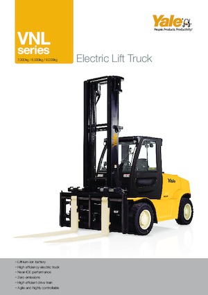 इलेक्ट्रिक फोर्कलिफ्ट Yale ERP90VNL