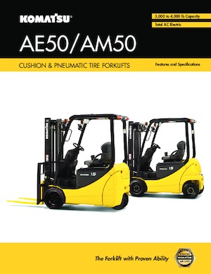 इलेक्ट्रिक फोर्कलिफ्ट Komatsu FB15U-12