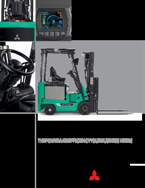 इलेक्ट्रिक फोर्कलिफ्ट Mitsubishi FBC18LN