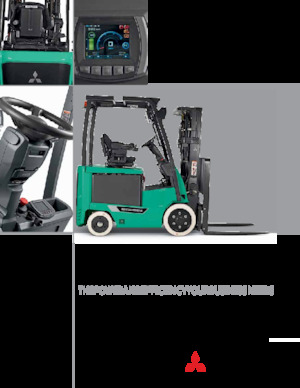 इलेक्ट्रिक फोर्कलिफ्ट Mitsubishi FBC30LN