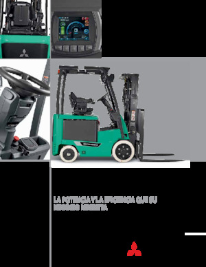 इलेक्ट्रिक फोर्कलिफ्ट Mitsubishi FBC30LN