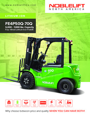 इलेक्ट्रिक फोर्कलिफ्ट Noblelift FE4P60Q