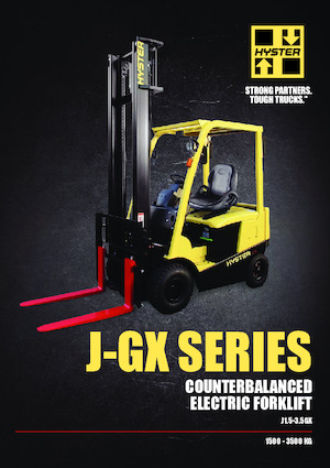 इलेक्ट्रिक फोर्कलिफ्ट Hyster J1.8GX