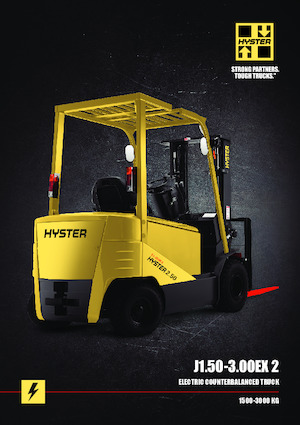 इलेक्ट्रिक फोर्कलिफ्ट Hyster J2.00EX 2