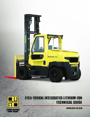 इलेक्ट्रिक फोर्कलिफ्ट Hyster J190XNL