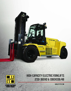 इलेक्ट्रिक फोर्कलिफ्ट Hyster J360XD36