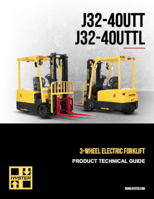 इलेक्ट्रिक फोर्कलिफ्ट Hyster J35UTT