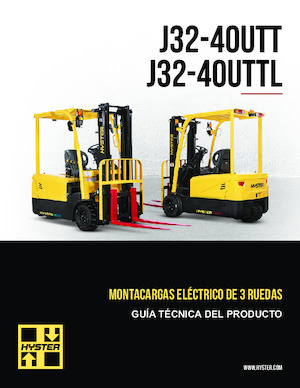 इलेक्ट्रिक फोर्कलिफ्ट Hyster J35UTT