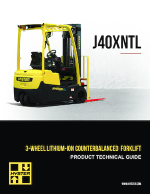 इलेक्ट्रिक फोर्कलिफ्ट Hyster J40XNTL