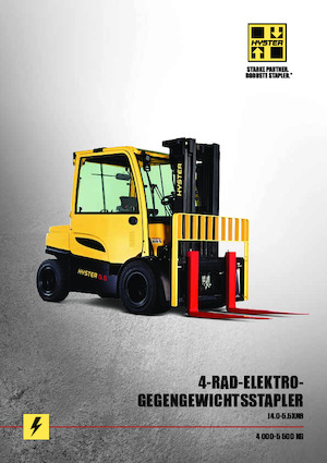 इलेक्ट्रिक फोर्कलिफ्ट Hyster J5.0XN
